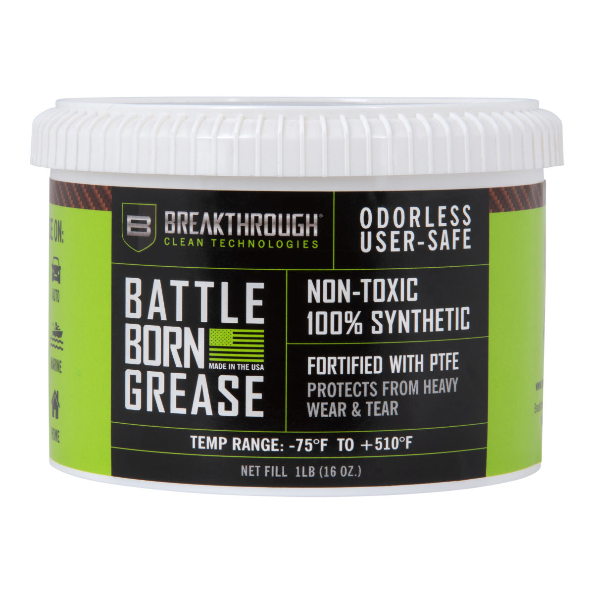 Breakthrough Battle Born Grease with PTFE - 12 cc Syringe - official manufacturer image 4