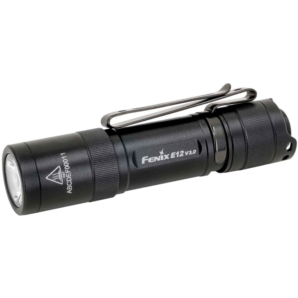 Fenix E12 V3.0 AA Flashlight, 200 Lumens