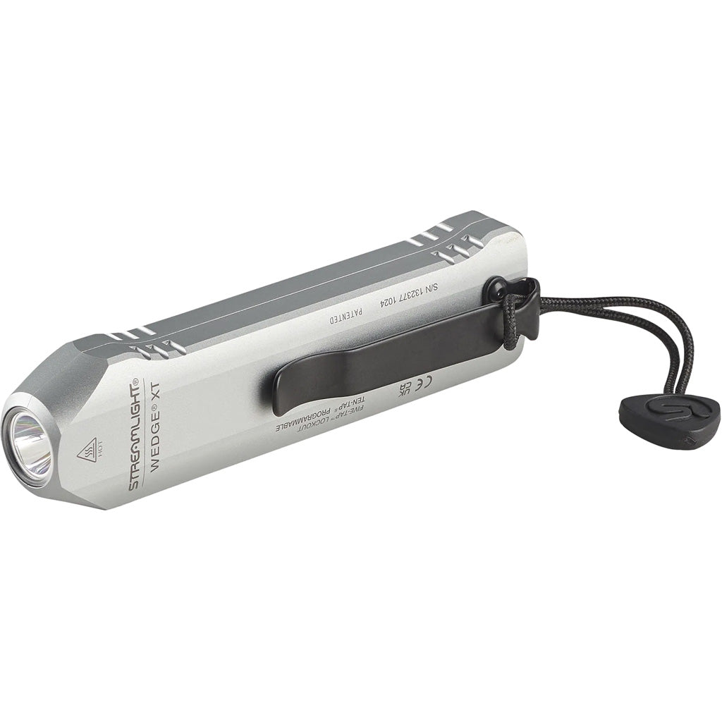 Streamlight Wedge XT Rechargeable Flashlight, 500 Lumens - Silver