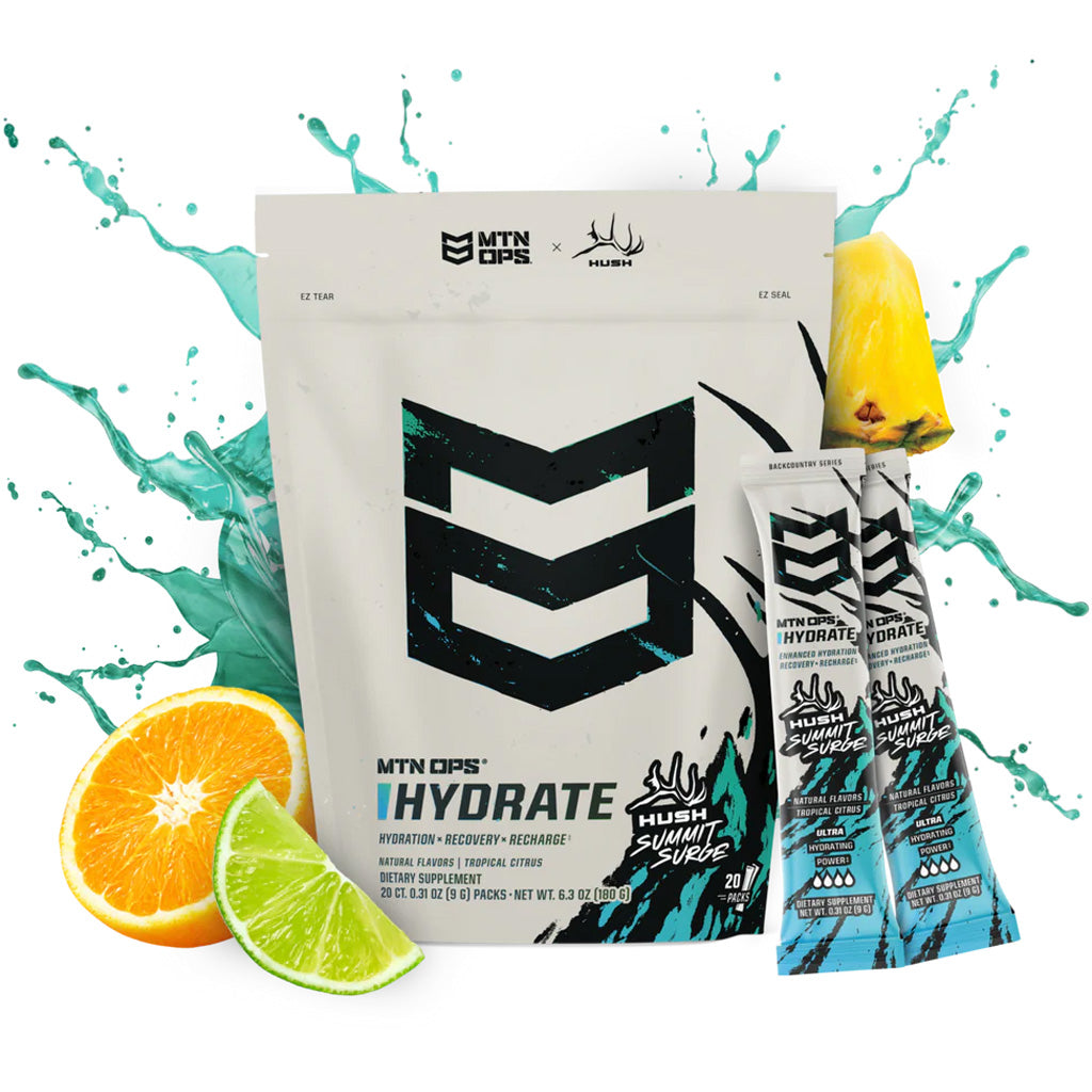 MTN OPS Hydrate Trail Packs, 20 Count - Summit Surge HUSH