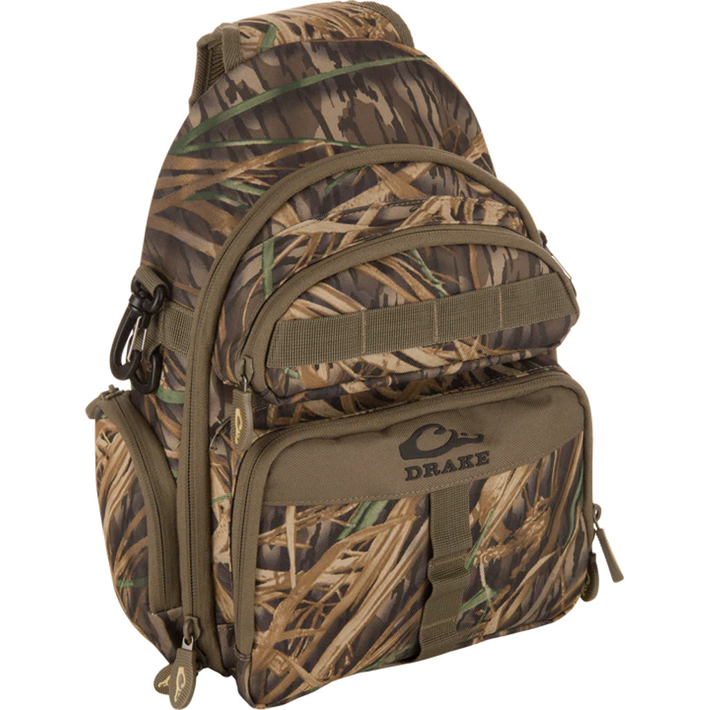 Drake Hardline Sling Pack, Mossy Oak Original Shadow Grass