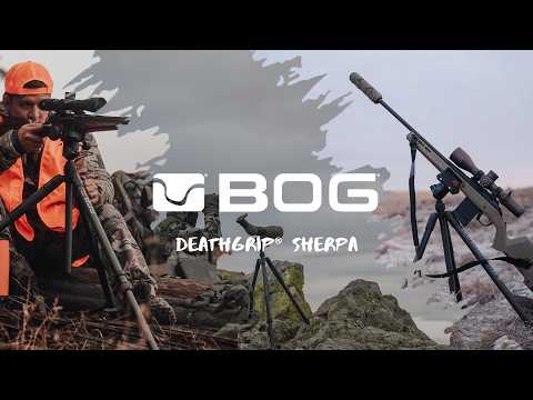 BOG DeathGrip Sherpa Carbon Fiber Backcountry Tripod manufacturer demonstration