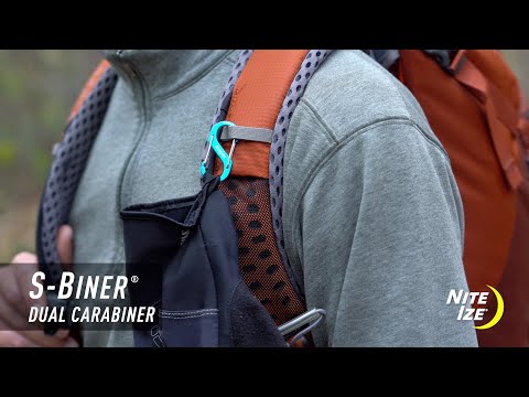 Nite Ize S-Biner Aluminum — manufacturer usage demonstration
