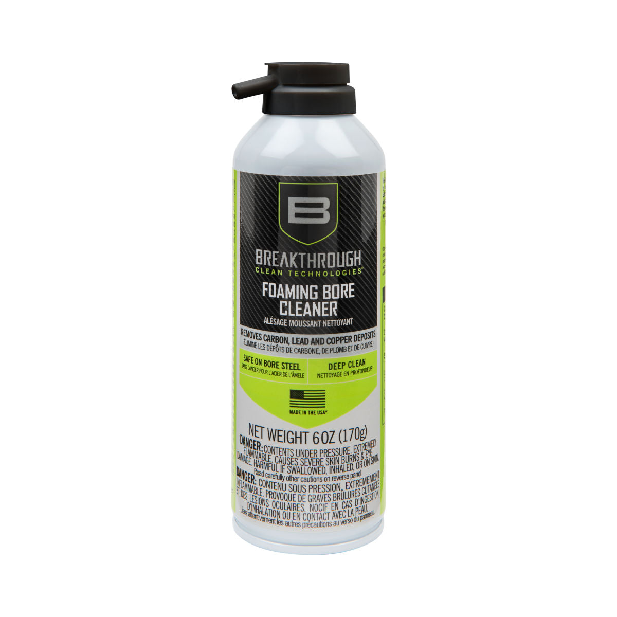 Breakthrough Carbon Pro Aerosol Foaming Bore Cleaner - 6 oz - official manufacturer image 2