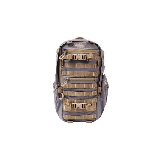 Latitude Outdoors Ranger 11 Gray hunting backpack, front view