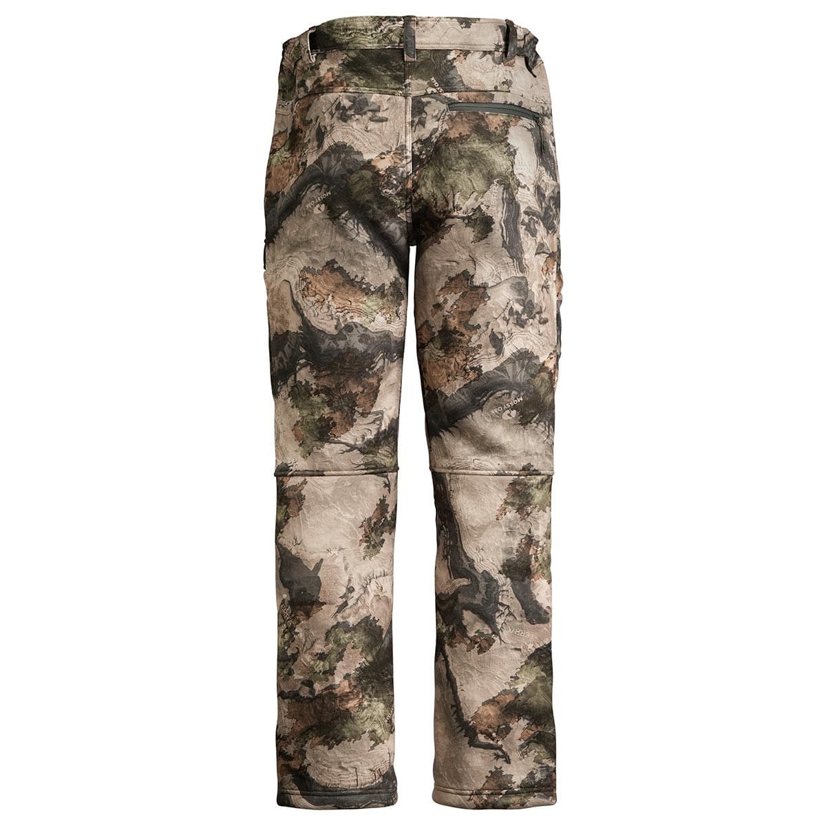ScentLok BE:1 Silentude Pant in Mossy Oak Terra Gila, rear view
