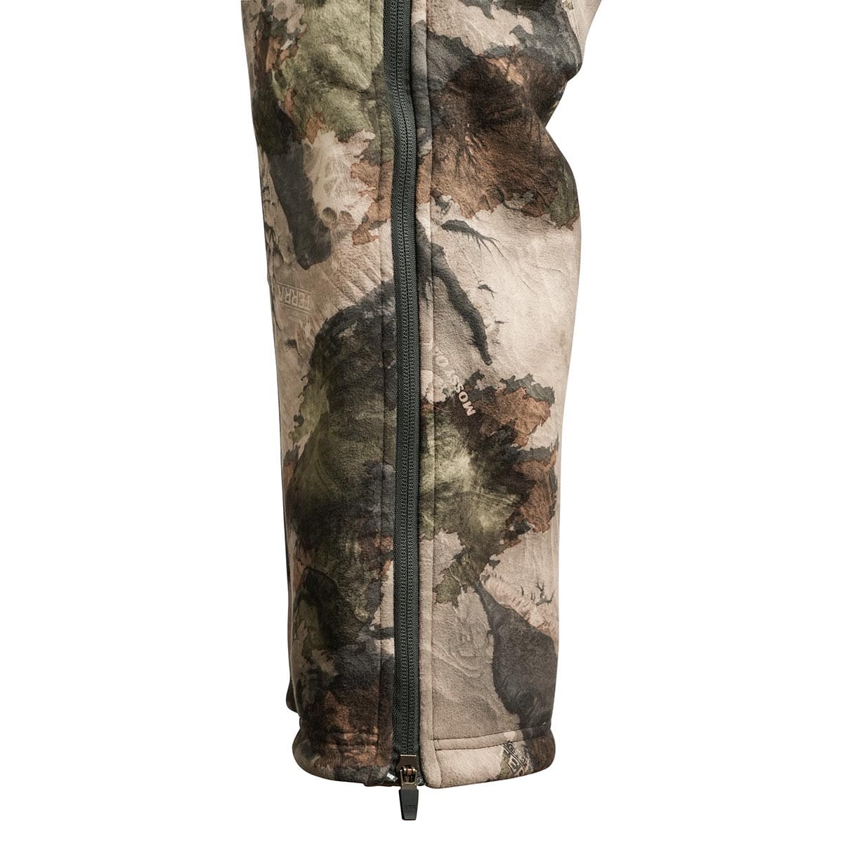 ScentLok BE:1 Silentude Pant side leg zipper open