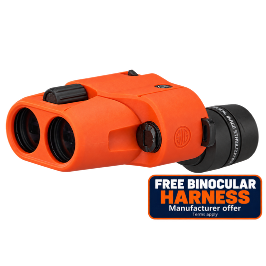 SIG Sauer ZULU6 HDX Marine 10x30 with free binocular harness manufacturer offer; terms apply
