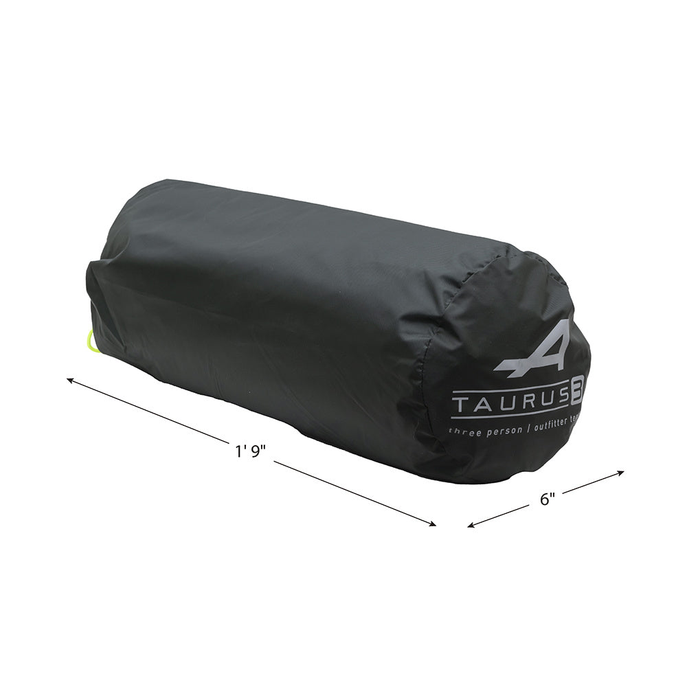 ALPS Taurus Outfitter tent packed in its carry bag