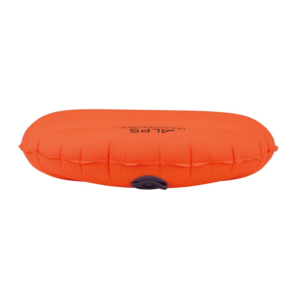 Side profile of the inflated ALPS Versa Flame pillow