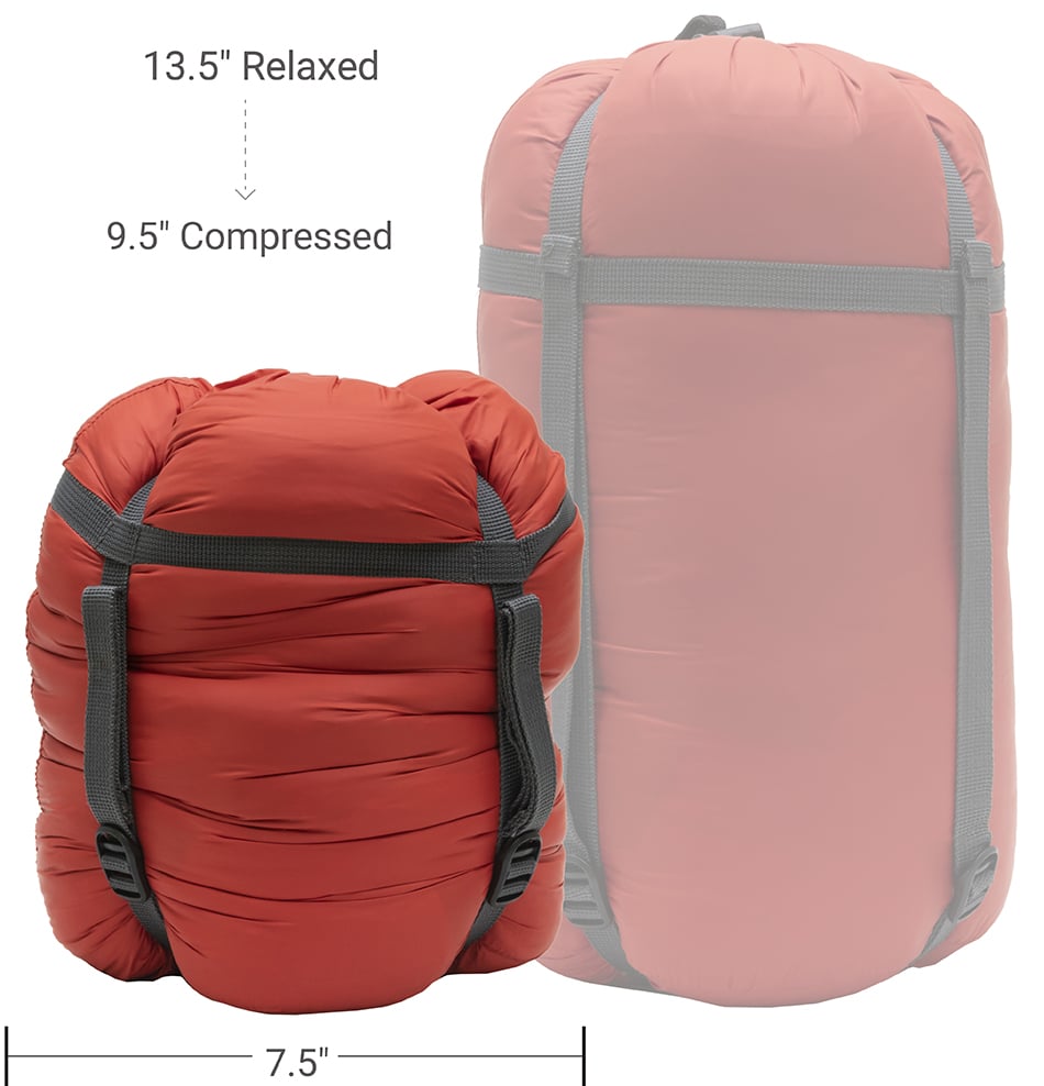 ALPS Mountaineering Zenith +30 Sleeping Bag - Long - official manufacturer image 9