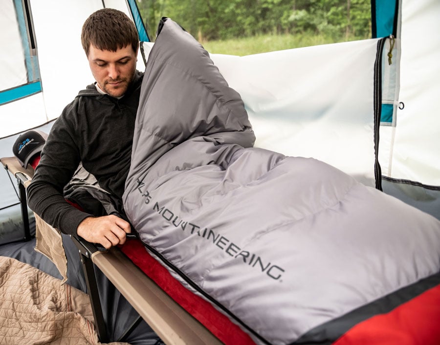 ALPS Mountaineering Zenith +30 Sleeping Bag - Long - official manufacturer image 13
